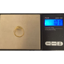 Load image into Gallery viewer, 18K Gold Ring 1.01 grams Size 7 - Rafant