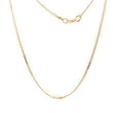 Load image into Gallery viewer, 18K Yellow Gold Necklace Chain Bismark 1.55 grams 18 inches - Rafant