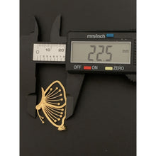 Load image into Gallery viewer, 18K Gold Pendant Butterfly 2.35 grams - Rafant