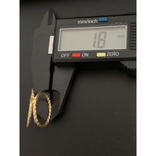 Load image into Gallery viewer, 18K Gold Ring Three Days 1.01 grams Size 6.25 - Rafant