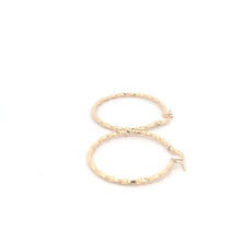 Load image into Gallery viewer, 18K Yellow Gold Earrings Hoops Spiral 1.37 grams - Rafant