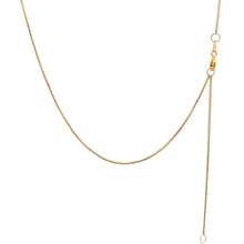 Load image into Gallery viewer, 18K Gold Necklace Chain 15.5" plus 2" Pendant Heart 0.88 grams - Rafant