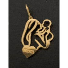 Load image into Gallery viewer, 18K Gold Pendant Mom Child 0.88 grams - Rafant