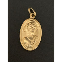 Load image into Gallery viewer, 18K Gold Oval Woman Lady Pendant - Rafant