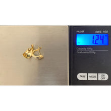 Load image into Gallery viewer, 18K Gold French Clips Earrings 1.24 grams - Rafant