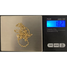 Load image into Gallery viewer, 18K Gold Necklace Chain Cable 18 inches 1.82 grams - Rafant