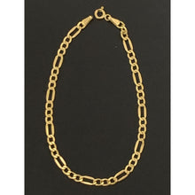 Load image into Gallery viewer, 18K Gold Bracelet Figaro 7.25 inches 1.84 grams - Rafant