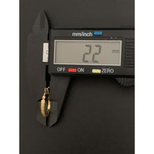 Load image into Gallery viewer, 18K Gold Earrings Hoops Loops Small 1.58 grams - Rafant