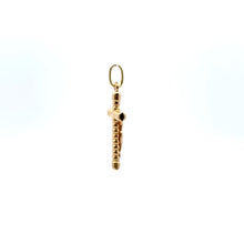 Load image into Gallery viewer, 18K Gold Pendant Cross Jesus Christ Religious 1.28 grams - Rafant