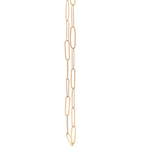 Load image into Gallery viewer, 18K Yellow Gold Bracelet Paperclips 1.01 grams 8 inches - Rafant