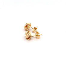 Load image into Gallery viewer, 18K Gold Earrings Knot Small - Rafant