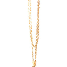 Load image into Gallery viewer, 18K Yellow Gold Necklace Chain Rolo Link 2.31 grams 19.75 inches - Rafant