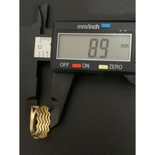 Load image into Gallery viewer, 18K Gold Ring Wave 1.87 grams Size 6.25 - Rafant