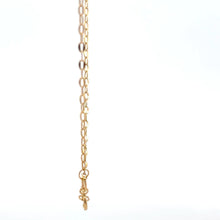 Load image into Gallery viewer, 18K Gold Necklace Chain Cable Link 17.75 inches 0.80 grams - Rafant