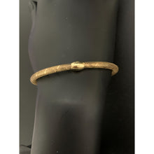 Load image into Gallery viewer, 18K Gold Bracelet Soft Mesh Flexible Stretchable Bangle S 7.25 inches 1.04 grams - Rafant