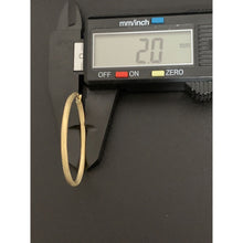 Load image into Gallery viewer, 18K Gold Earrings Hoops Loops 2.05 grams - Rafant