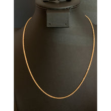 Load image into Gallery viewer, 18K Gold Necklace Rope Chain 19.75 inches 1.92 grams - Rafant
