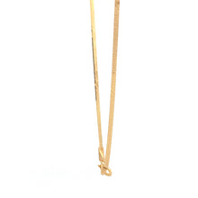 Load image into Gallery viewer, 18K Yellow Gold Necklace Chain Flat 2.26 grams 18 inches - Rafant