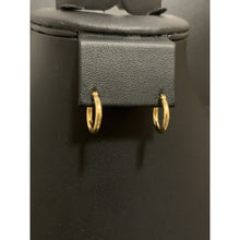 Load image into Gallery viewer, 18K Gold Earrings Hoops Loops Small 0.91 grams - Rafant