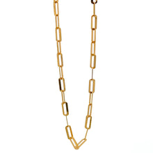Load image into Gallery viewer, 18K Gold Bracelet Paperclip Size 7 inches - Rafant