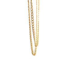 Load image into Gallery viewer, 18K Yellow Gold Necklace Chain Curb 1.73 grams  18 inches - Rafant