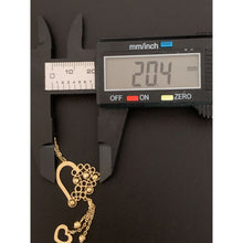 Load image into Gallery viewer, 18K Gold Necklace 17.75 inches with Heart Charm 3.34 gams - Rafant