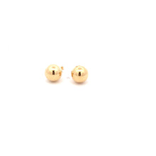 Load image into Gallery viewer, 18K Yellow Gold Earrings Stud Balls 0.90 grams - Rafant