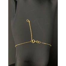 Load image into Gallery viewer, 18K Gold Bracelet Charm Ball Size 6.25" plus 1.25" extension 0.67 grams - Rafant