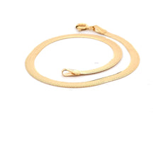 Load image into Gallery viewer, 18K Yellow Gold Bracelet Flat Chain 2.96 grams - Rafant