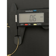 Load image into Gallery viewer, 18K Gold Bracelet Flexible Small Beads 1.12 grams 6.75 inches - Rafant