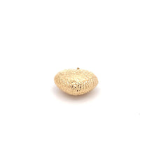 Load image into Gallery viewer, 18K Yellow Gold Pendant Puffed Heart Textured 1.67 grams - Rafant