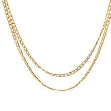 Load image into Gallery viewer, 18K Yellow Gold Necklace Chain Curb 1.73 grams  18 inches - Rafant