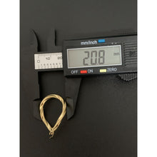 Load image into Gallery viewer, 18K Gold Earrings Hoops Loops Twisted 1.96 grams - Rafant