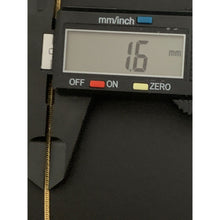 Load image into Gallery viewer, 18K Gold Necklace Chain 17.75 inches with Butterfly Pendant 2.68 grams - Rafant