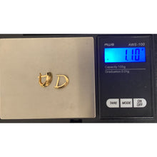 Load image into Gallery viewer, 18K Gold Earrings French Clips 1.10 grams - Rafant