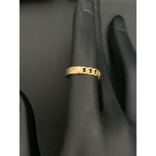 Load image into Gallery viewer, 18K Gold Ring Infinity 1.30 grams Size 4.5 - Rafant