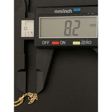 Load image into Gallery viewer, 18K Gold Necklace Chain 18" with Angel Pendant 1.45 grams - Rafant