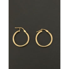 Load image into Gallery viewer, 18K Yellow Gold Earrings Hoops Loops - Rafant