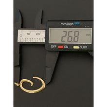 Load image into Gallery viewer, 18K Gold Pendant Letter C 1.15 grams - Rafant