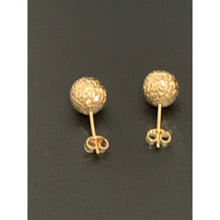 Load image into Gallery viewer, 18K Gold Earrings Stud Balls 2.19 grams - Rafant