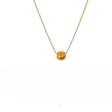 Load image into Gallery viewer, 18K Gold Necklace Chain 17.25 inches Pendant Bead 0.73 grams - Rafant