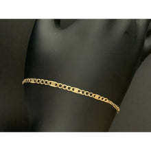 Load image into Gallery viewer, 18K Saudi Gold Bracelet Cable Link 1.50 grams Lightweight - Rafant