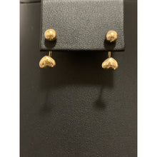 Load image into Gallery viewer, 18K Gold Earrings Ball Heart 1.26grams - Rafant