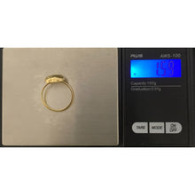 Load image into Gallery viewer, 18K Gold Heart Ring Size 7.75 - Rafant