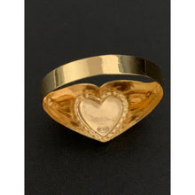 Load image into Gallery viewer, 18K Gold Ring Heart 1.27 grams Size 9.25 - Rafant