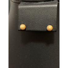Load image into Gallery viewer, 18K Gold Earrings Stud Ball Frosted Matte 0.85 grams - Rafant