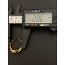 Load image into Gallery viewer, 18K Gold Ring Heart 1.27 grams Size 8.75 - Rafant