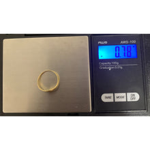 Load image into Gallery viewer, 18K Gold Ring Heart 0.78 gram Size 5.75 - Rafant