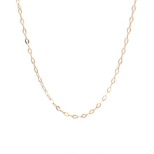 Load image into Gallery viewer, 18K Gold Necklace Chain Cable Link 17.75 inches 0.80 grams - Rafant