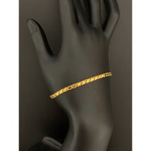 Load image into Gallery viewer, 18K Gold Earrings Chain 3.38 grams Size 7.25 inches - Rafant